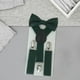 thumbnail image 2 of Tirantes para Niños Jinwen con Pajarita Verde Oscuro, 2 of 8