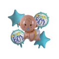 thumbnail image 1 of Kit Globos Metálicos En Forma Bebé Baby Shower - Niño, 1 of 1