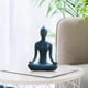 thumbnail image 4 of Figura de postura de yoga 1 Pieza De Adornos De Chica De Yoga Estatua De Estatuilla De Arte Estante Pequeño Decoración De Escritorio Estilo Azul 1 Estilo azul 1 Magideal Figura de postura de yoga, 4 of 7