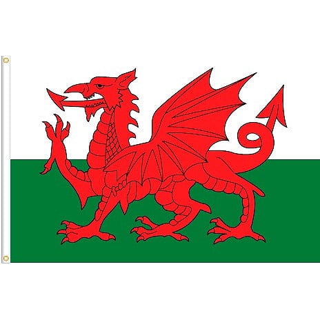 Wales - Drapeau (3 par 5 Pieds)