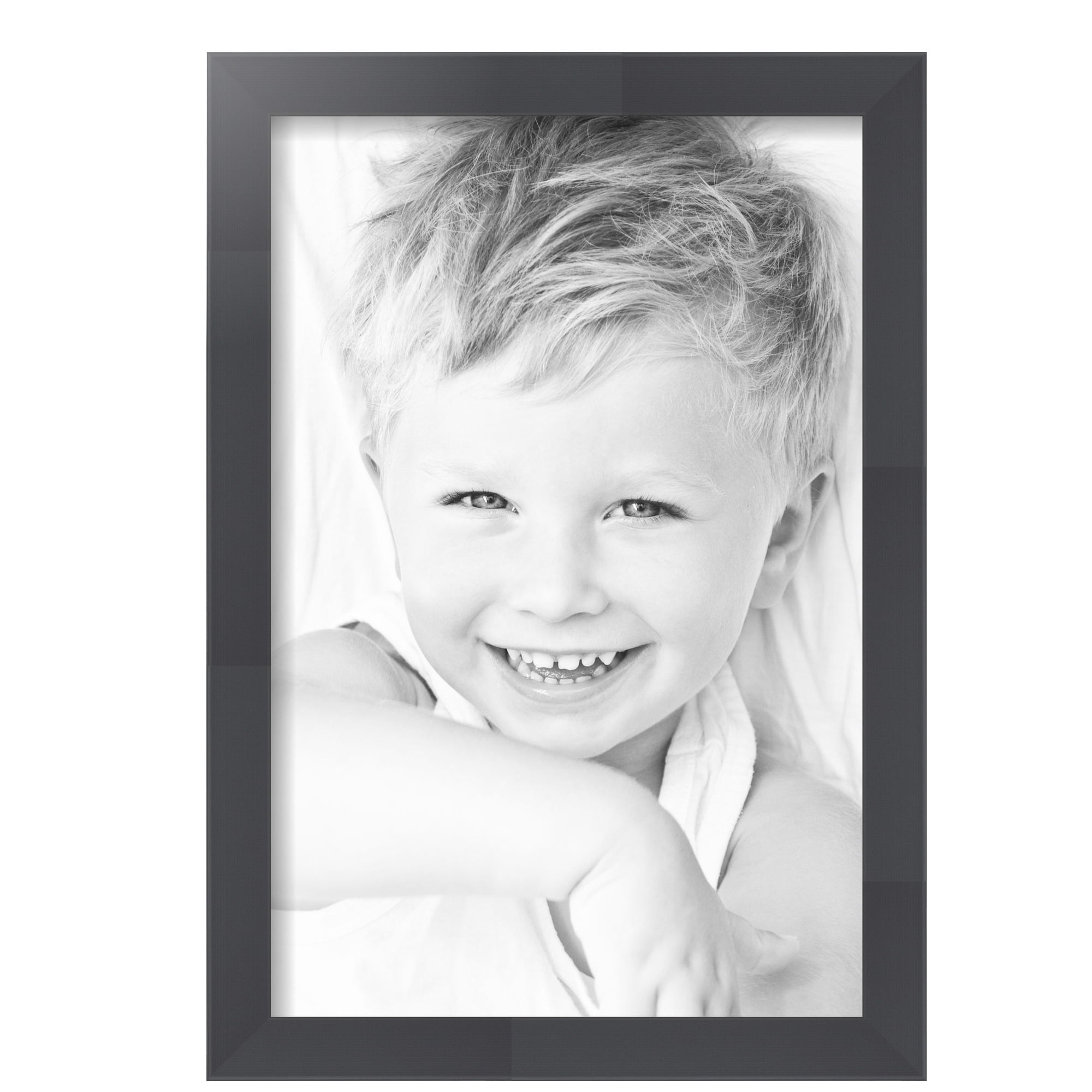 ArtToFrames 12" x 18" Cloudy Gray Picture Frame, 12x18 inch Gray MDF Poster Frame (WOM-5358),  Pack