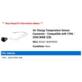 thumbnail image 2 of Air Charge Temperature Sensor Connector - Compatible with 1996 - 2000 BMW 328i 1997 1998 1999, 2 of 2