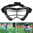 thumbnail image 1 of Hockey Protective Goggle, Wider Vision Tightly Attached Lacrosse Goggles  for Training, 1 of 7