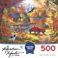 thumbnail image 2 of Cra-Z-Art Abraham Hunter 500-Piece Lake Cottage Retreat Jigsaw Puzzle, 2 of 5