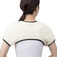 thumbnail image 2 of Shoulder Warmer Thicker Vest Warm warming shoulder pad back Wrap for Indoor Outdoor Sleeping Men Women L, 2 of 8