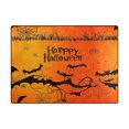 thumbnail image 2 of Non-Slip Area Rug 80x58in Indoor Washable Floor Mats Carpet Printed for Living Room, Bedroom, Home Decor Halloween Background with Bats, 2 of 7