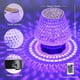 thumbnail image 3 of Lámpara de mesa de cristal, lámpara de noche LED RGB sensible al tacto, lámpara de noche táctil con 16 colores cambiantes, luz de ambiente recargable para dormitorio, habitación infantil, sala de esta, 3 of 5