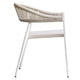 thumbnail image 3 of Silla Sicilia Exterior Aluminio Textilene Beige Blanco, 3 of 6