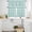 Teal Green, variant on Pink Striped Kitchen Curtains Sets for Windows 36 Inch Length, Farmhouse Vintage Stripes Rod Pocket Window Treatments Tier Curtains and Valances Set for Bedroom/Bathroom