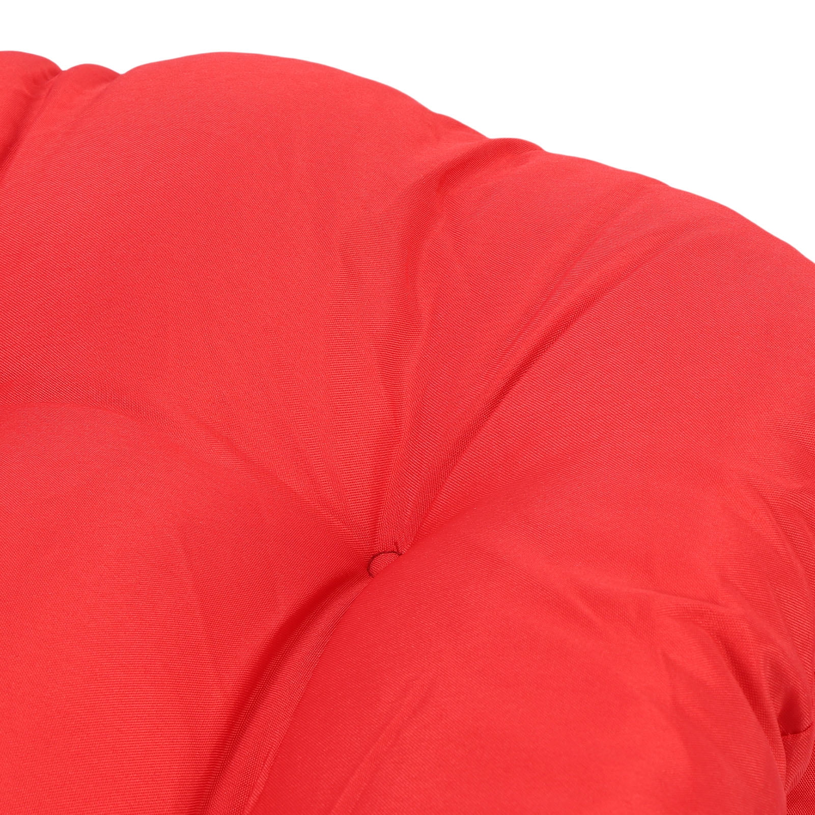 M Buder 2-Piece Outdoor Chair Cushions Tufted Patio Furniture Cushions, Waterproof Thick U-Shaped Seat Pads, 18.9 x 18.9 Inches / 48 x 48 cm, Vibrant Red