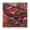 thumbnail image 3 of "Rusted House Finch Clockwork" - Canvas, 3 of 25