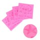 thumbnail image 2 of 4PCS Fondant Molds Portable Nonstick High Temperature Resistance Silicone Fondant Cake Mold, 2 of 3