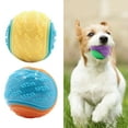 thumbnail image 3 of JANGSLNG Dog Squeak Ball Bite Resistant Bouncy Release Energy Teeth Cleaning Play Exercise Training Interactive Dog Toy Large Medium Sized Dogs Pet Ball Toy Outdoor, 3 of 8