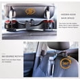 thumbnail image 5 of Upgraded 2 Pack Car Headrest Hidden Hook 2 in 1 Car Seat Hooks with Phone Holder for Purse, Backpacks,Toys,and Even Bottle Storage Organizer, 5 of 15