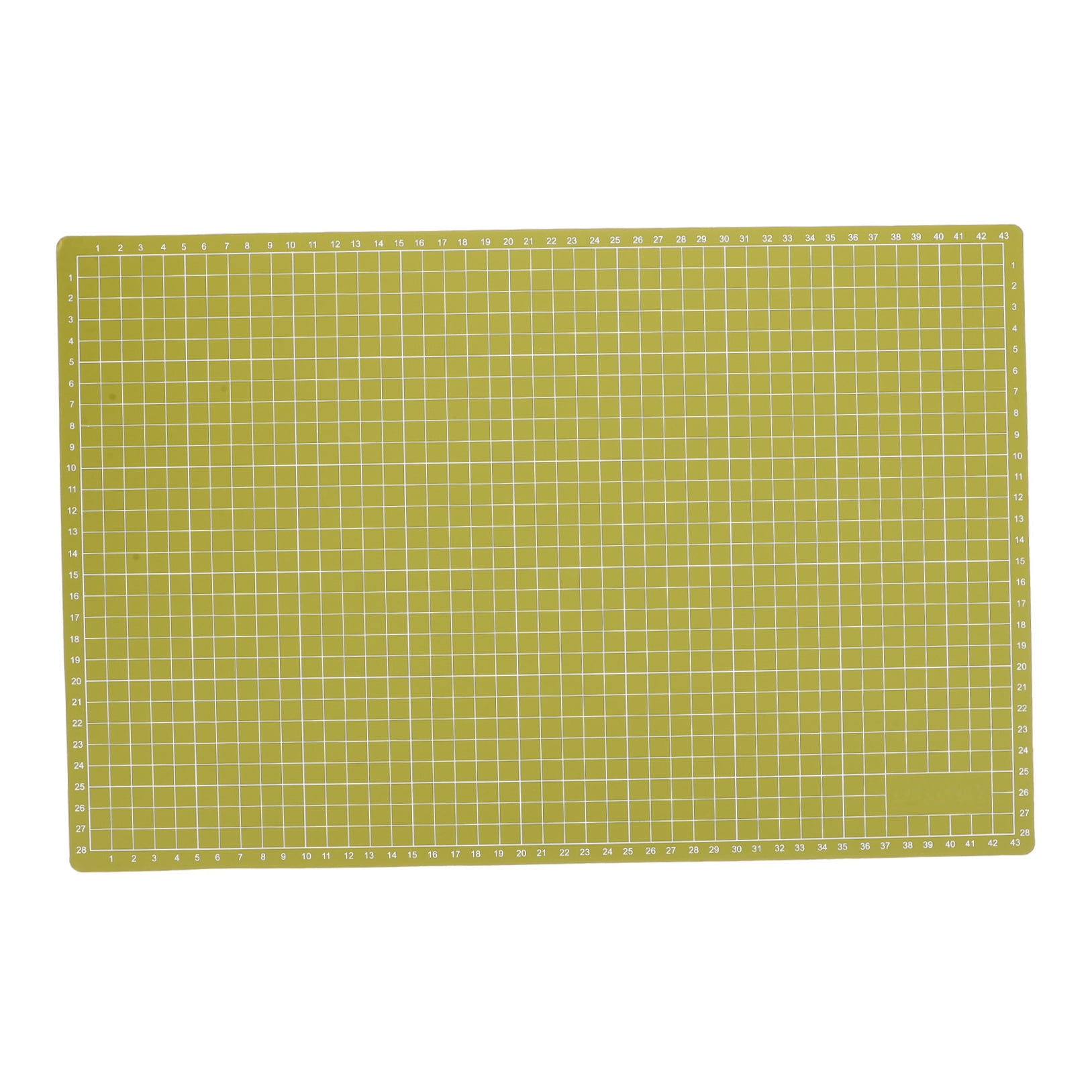 ELAYARD Green Plastic Cutting Mat for Crafts, Sewing, and Projects - Reusable Engraving Board for Precise Work