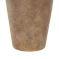 thumbnail image 5 of DecMode 20" Antique Style Textured Brown Ceramic Vase with Handles, 5 of 9