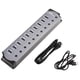 thumbnail image 1 of 10 in 1 Powered USB HUB 10 Ports USB Adapter USB Splitter, 1 of 5