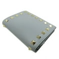 thumbnail image 5 of Pre-Owned Valentino Garavani Rockstud Compact Wallet for Women and Men, Bi-fold Wallet, QW0P0P39BOL, Leather, Grey (Good), 5 of 9