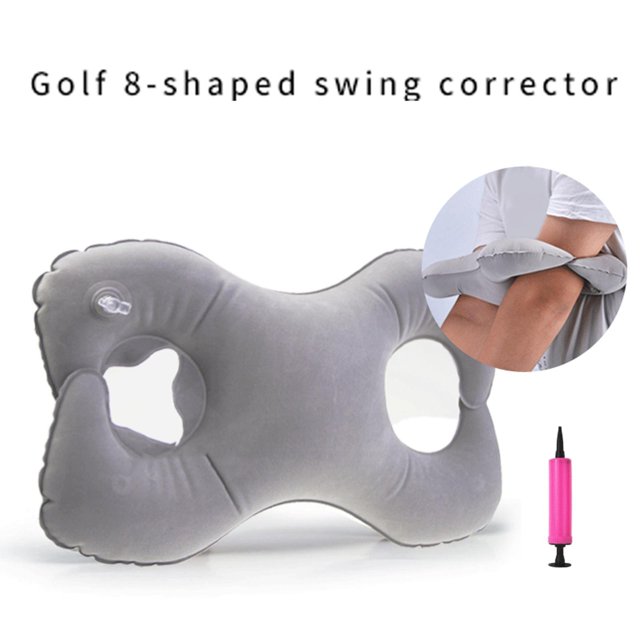 Entrenador de banda de brazo de inflador de ayuda de entrenamiento de swing de golf, postura de movimiento profesional gris Sharpla Ayuda de entrenamiento de swing de golf