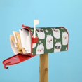 thumbnail image 4 of Lsque Alpaca Faces Mailbox Cover Standard Size ,Magnetic Mailbox Covers Post Wraps Letter Box Cover -25.5x21 in, 4 of 9