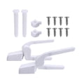 thumbnail image 1 of 2x fijaciones para bisagras de asiento de inodoro Accesorios de hardware para asientos de inodoro Accesorios de hardware para accesorios de baño, 1 of 8