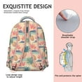 thumbnail image 5 of Pineapple Themed Commuter Bag – Lightweight & Supportive, Fits Laptop & Books, Stylish Print, Perfect for School & Work, 5 of 6