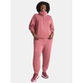 thumbnail image 2 of Avia Women's and Women's Plus ScubaKnit Pleat Joggers with Pockets, Size XS-4X, 2 of 6