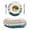 Green, variant on Beige Teal Ombre Round 13 Inch Placemats Set of 6, Modern Geometric Aesthetics Abstract HeatResistant Non Slip Place Mats for Dining Table, Wipeable Braided Kitchen Table Mats for Housewarming