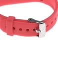 thumbnail image 4 of Bracelet de Montre-Bracelet en Silicone Ajustable Sangle Bracelet d'Activité Boucle pour Garmin Vivofit 3 Rouge, 4 of 9