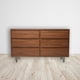 thumbnail image 5 of Cajonera 6 Cajones Kessa Muebles Java Nogal 82 x 40 x 140 cm, 5 of 5