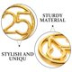 thumbnail image 3 of Houderco 50Ud Charm 2025 En Metal Dorado Para Pulseras Y Accesorios De Joyería, 3 of 6
