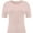Pink, variant on Womens Scoop Neck T Shirts Basic Ribbed Tees Fitted Tshirt Plain Short Sleeve Tops Casual