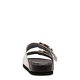 Madden Girl Women's Bodie Two Strap Footbed Sandals