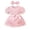 X1 Pink, variant on Ticikt Baby Girl Clothes Toddler Summer Romper Dress Sleeveless Bodysuit Jumpsuit with Headband Toddler Outfits