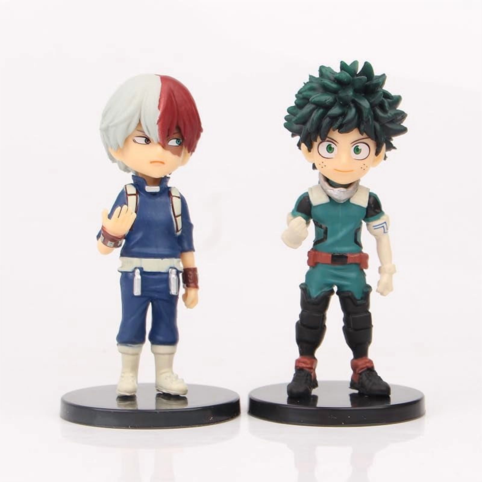 New Deku, Bakugo, Hiro Shotaro Figure, 9pieces q Version Action Figures 8cm/3.1inch Anime Character Statue Model Desktop Decoration Ornament Gifts