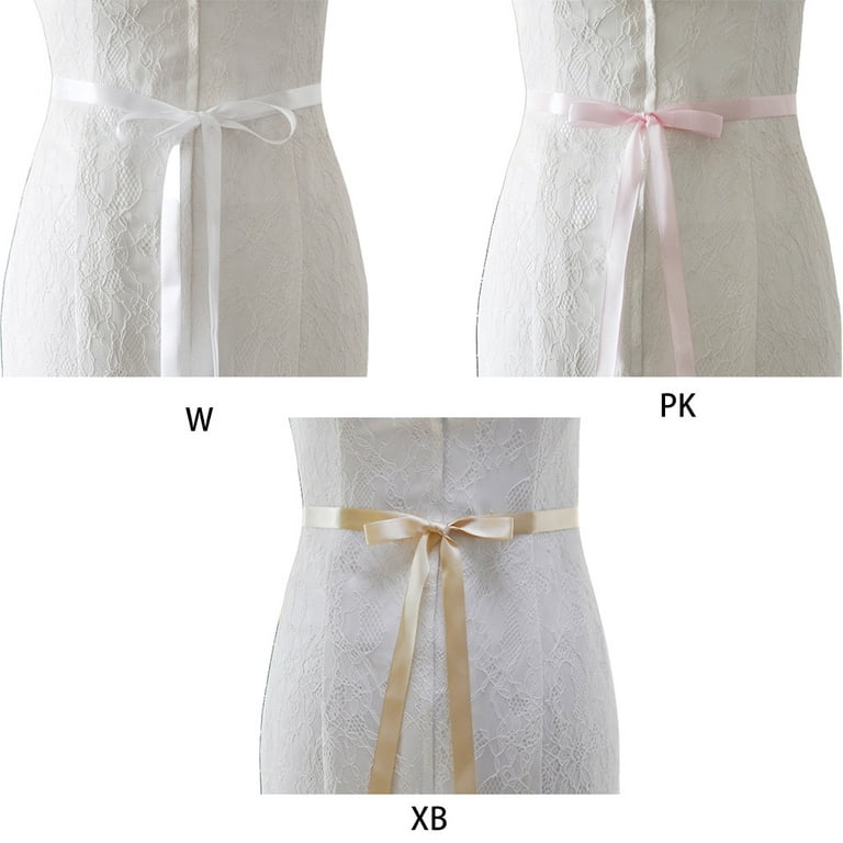 Bridal Pearl Beaded Wedding Belt Handmade Sash for Women Formal Evening  Dress 