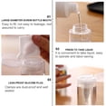 thumbnail image 3 of WEUVEB 3Pcs Plastic Pump Bottle for Makeup Remover Portable Travel Bottles with Transparent Design, 3 of 7