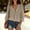 Gray, variant on HaCpiu Women's V-Neck Lace Blouse, Casual Loose Long Sleeve Ruffle Tunic Shirt, Lightweight Flowy Tie-Front Top with Bell Cuffs, Army Green L