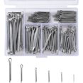 thumbnail image 1 of 230Pcs Stainless Steel Split Pins M1 M2 M2.5 M3 M4 M5 Retaining Pin Assortment Kit with Storage Box, 1 of 5