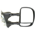 thumbnail image 5 of Towing Mirror Compatible With 1999-2007 Ford F-250 Super Duty F-350 Right Passenger Side w/ Blind Spot Corner Glass Textured Black Kool-Vue, 5 of 7