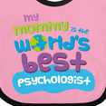 thumbnail image 4 of Inktastic Psychologist Mom Baby Boys or Girls Baby Bib, 4 of 4