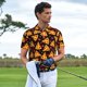 thumbnail image 3 of Balery Cartoon Pizza Camisa Polo de Hombre con Estampado, de Manga Corta y Tejido Medio, Camisa Tipo Golf Polo-4X-Large, 3 of 6