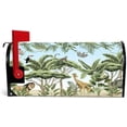 thumbnail image 2 of Magnetic Mailbox Covers Mailbox Stickers MailWraps Post Cover Tree Palm Banana Plant Lion Large Size 25.4x20.78 inch Home Decor, 2 of 5