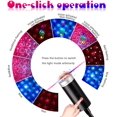 thumbnail image 5 of USB Star Night Light,9 Functional Modes | 24 Lighting Effects,Sound Activated Strobe Atmosphere Decorations for Car Interior,Ceiling, Bedroom, Party and More (Blue&Red), 5 of 5