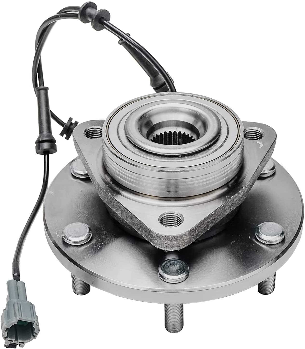 Detroit Axle Front Wheel Hub and Bearing Assembly Replacement for