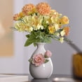 thumbnail image 6 of Xuniizn Artificial Flowers, Fake Hydrangea Bouquet UV Resistant Silk Flowers, Lifelike, No Fade, Fake Flowers for Wedding, Party, DIY Tables Centerpiece Decor - Fake Flowers, 6 of 6