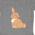 thumbnail image 3 of Inktastic Easter Cute Floppy Ear Brown Bunny Boys or Girls Baby Bodysuit, 3 of 4