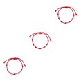 thumbnail image 3 of Jumpingount Pulseras anudadas con 7 nudos de la suerte, tejida de longitud, accesorios populares para mujer, cadena de mano, Unisex, adultos, Type1 NO1, 3 of 6