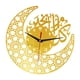 thumbnail image 1 of Reloj de pared redondo silencioso Sunnimix decoración de la Sala Diseño colgante con números arábigos 15 pulgadas, 1 of 7