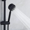 thumbnail image 2 of Ventas promocionales Cabezal de ducha con manguera y ducha de mano de 78 mm de diámetro con manguera de ducha de 1,5 m, ducha de mano de acero inoxidable que ahorra agua y de alta, 2 of 5